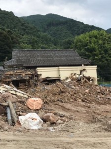 小野地区豪雨被害